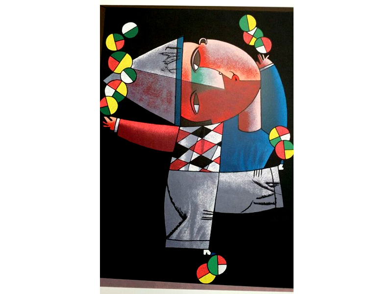 Obra: Malabarista - Inos Corradin